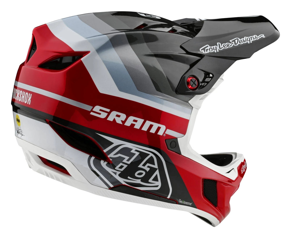 Black-Red D4 Carbon Helmet D761227