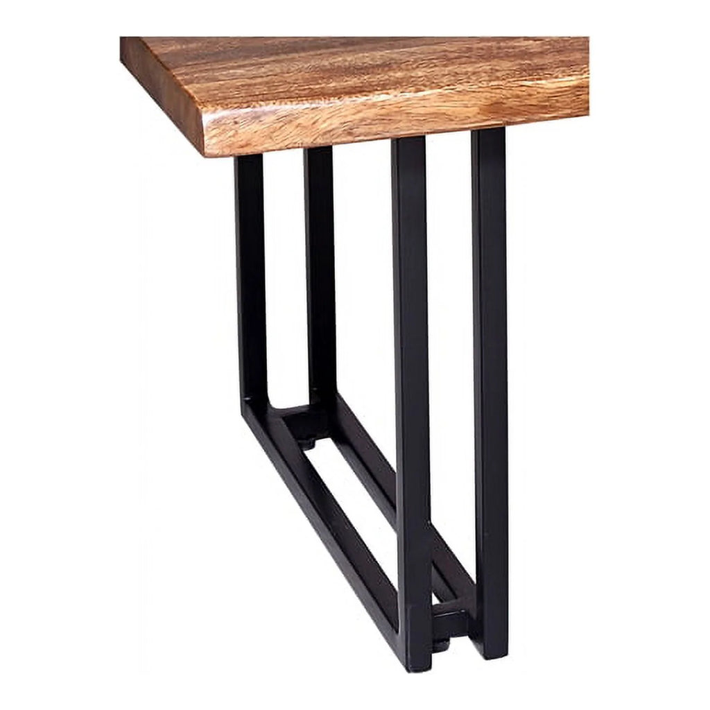 Solid Sheesham Wood Live Edge Coffee Table J249470