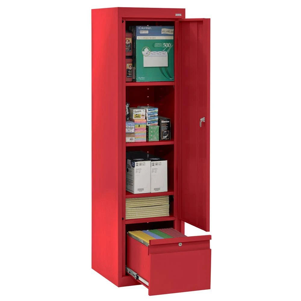 Single Door Cabinet with Drawer V592393