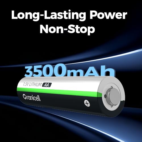 16-Pack 3500mAh Lithium AA Batteries 1.5V Non-Rechargeable I2690