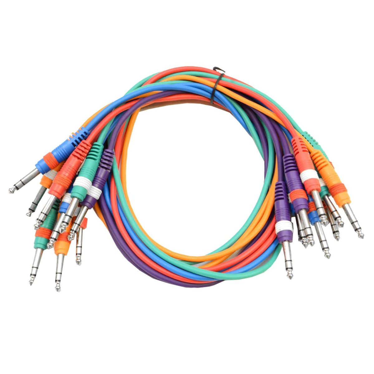 3 Foot TRS Jumper Patch Cables, Pack of 10 D62893
