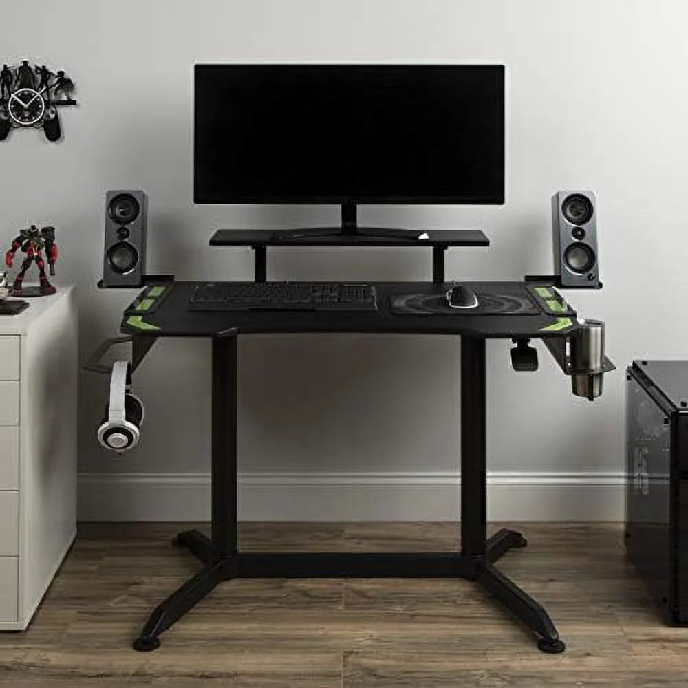 Height Adjustable Green Gaming Desk R684