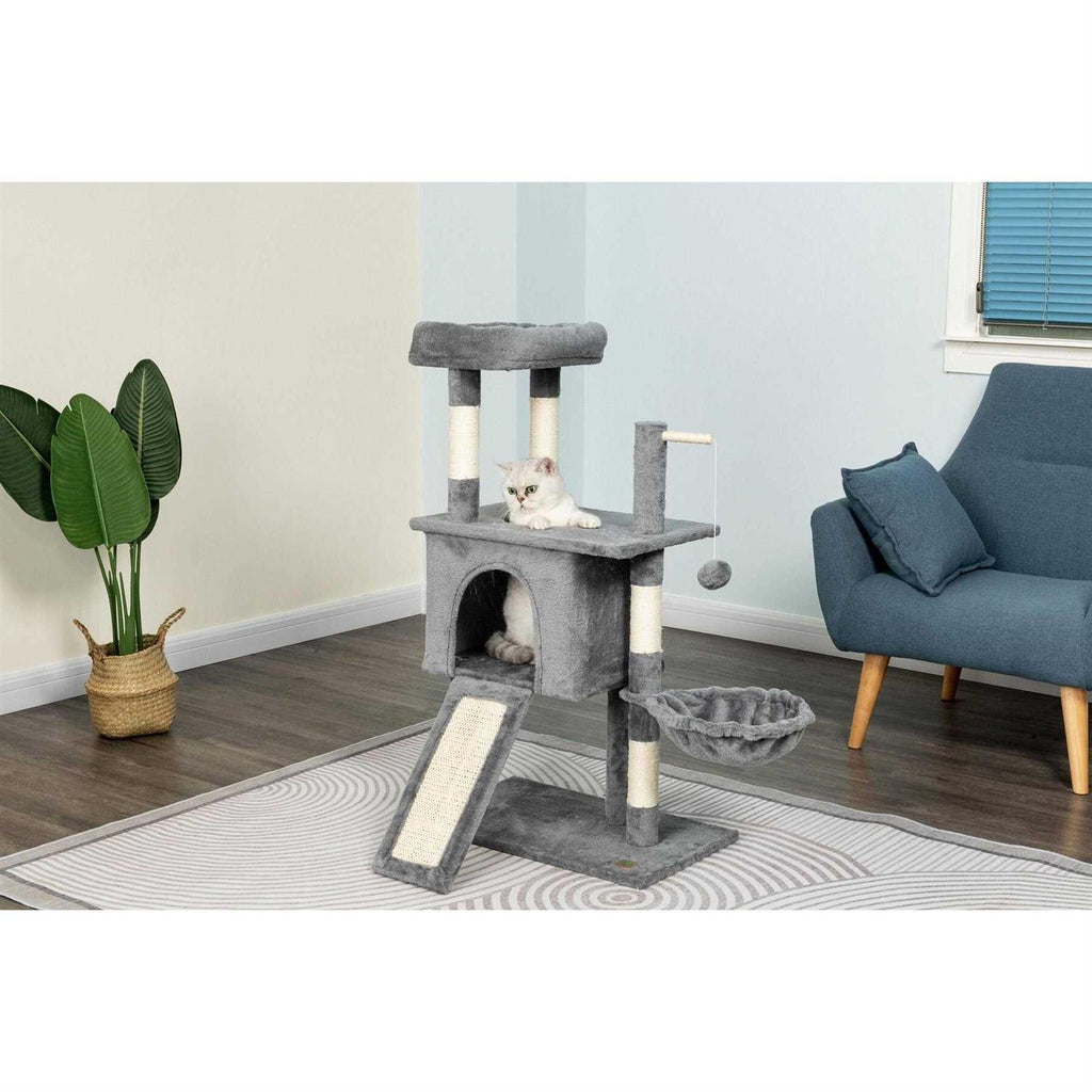 38in Three Level Cat Tree Tower Q1445