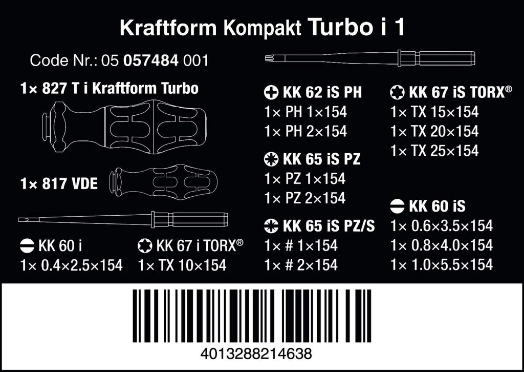 16 Pieces Kompak urbo I X43051