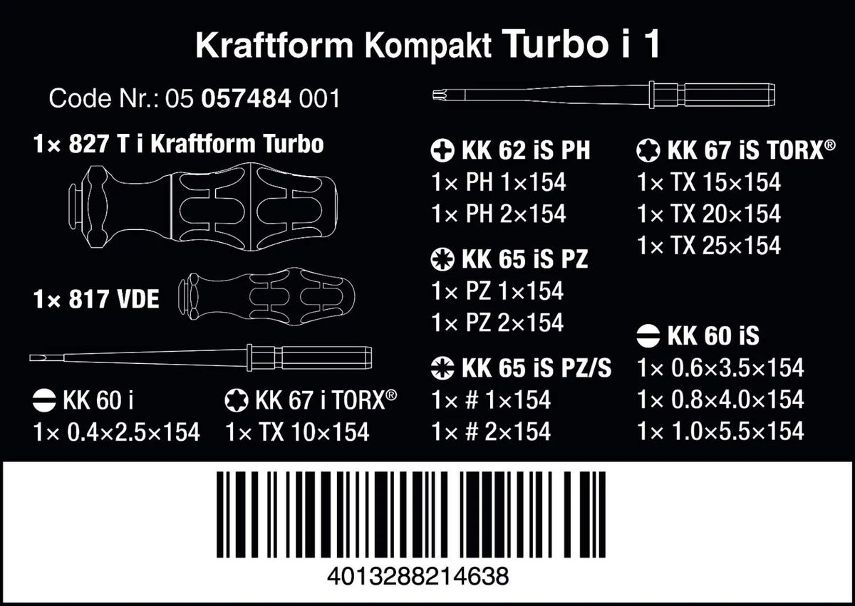 16 Pieces Kompak urbo I X43051