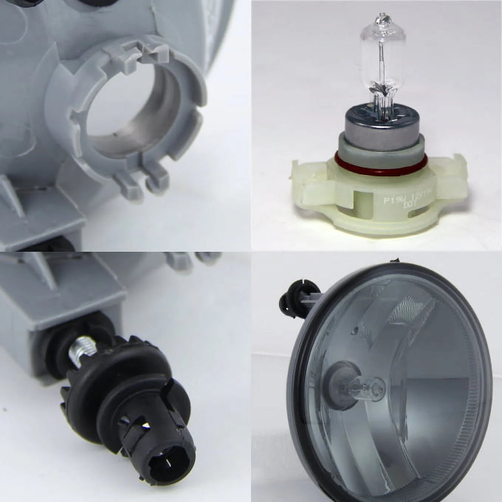 Smoke Fog Lights with Bulbs F76053