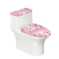 Polyester Fabric Christmas Theme Toilet Seat Cover Set G537