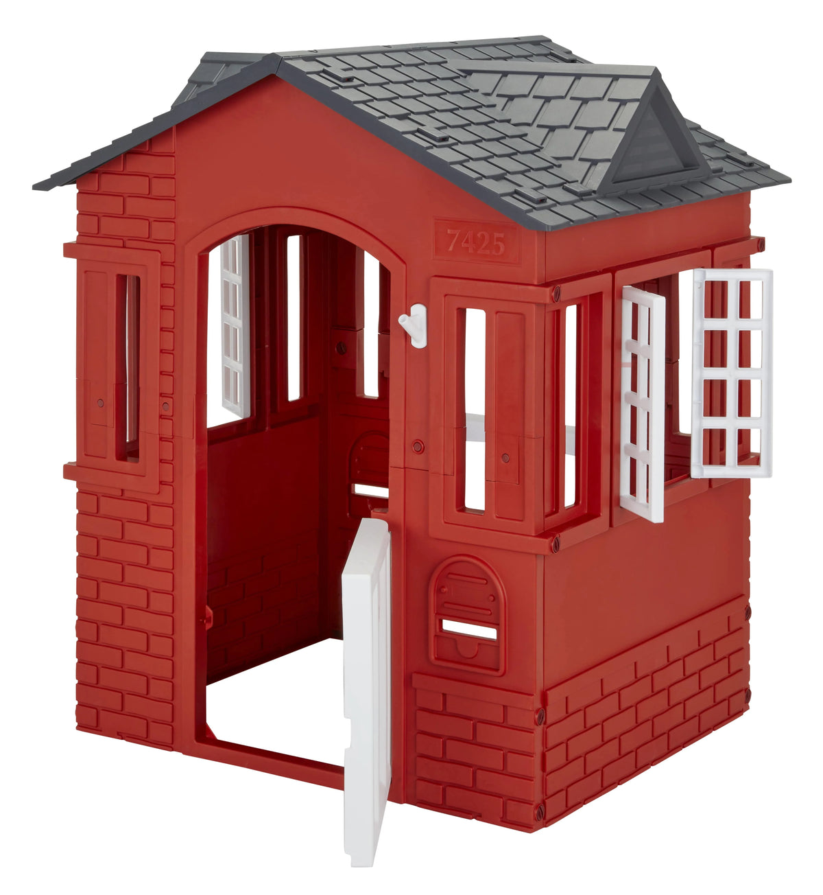 Red Cottage House with Working Door K648265