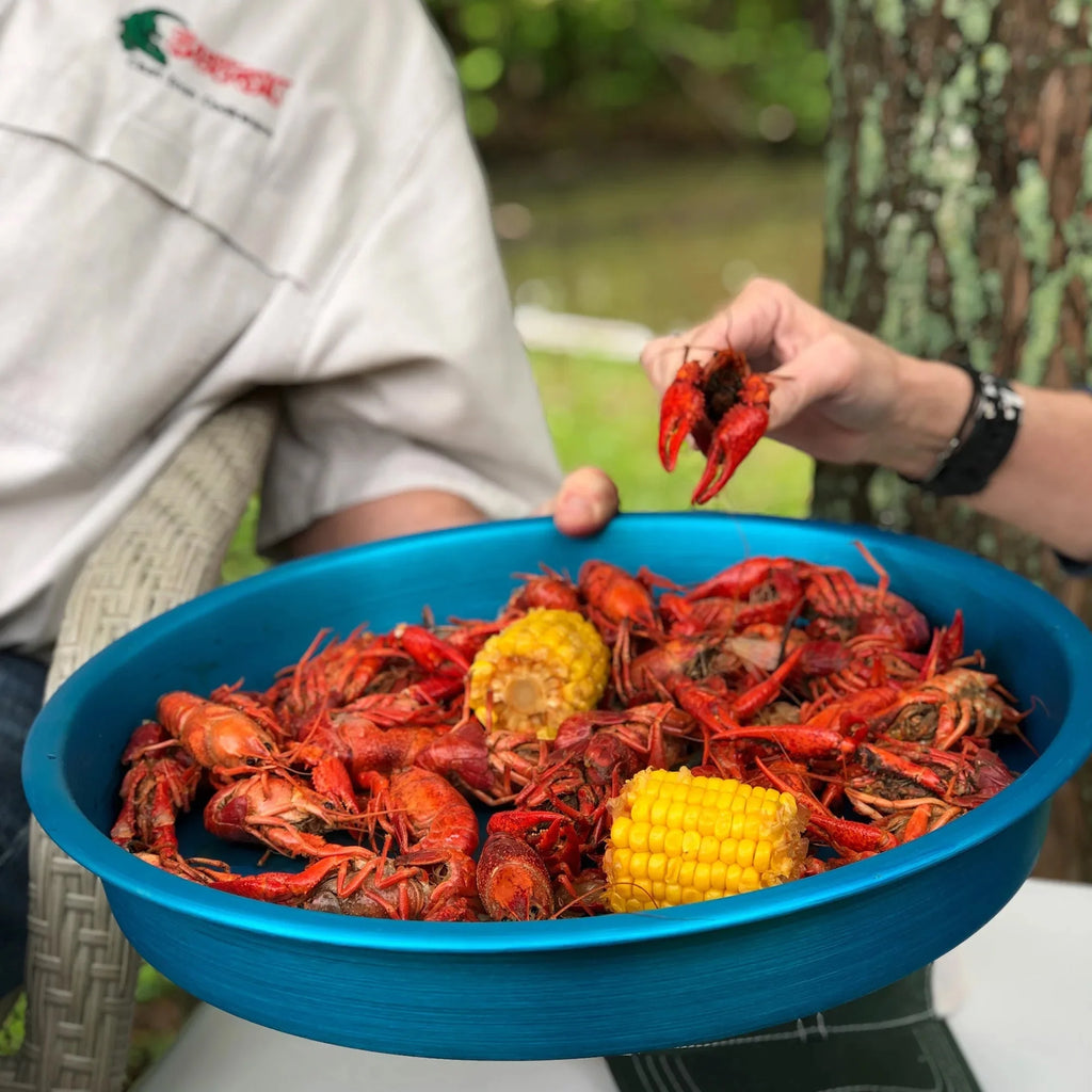 22 Inch Stainless Steel Dual Jet Burner Crawfish Cooker B469