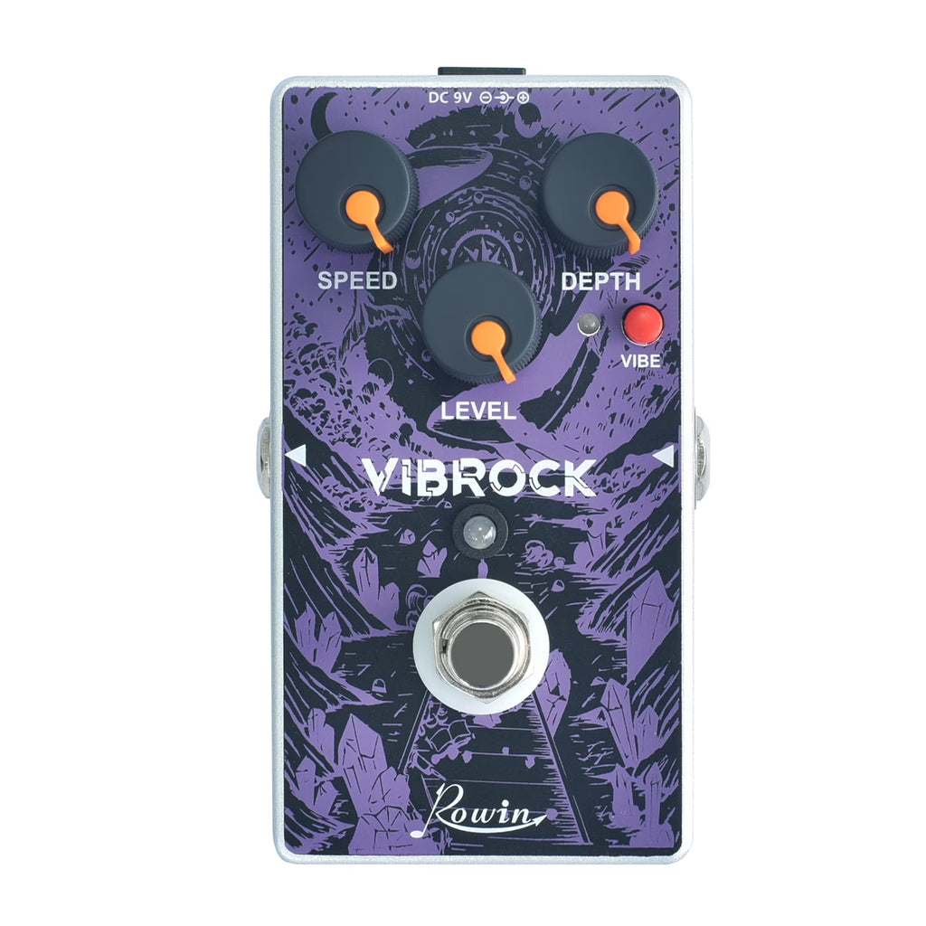 Chorus Guitar Effect Pedal with Speed Depth Control Knobs True Bypass Metal Shell Y648463