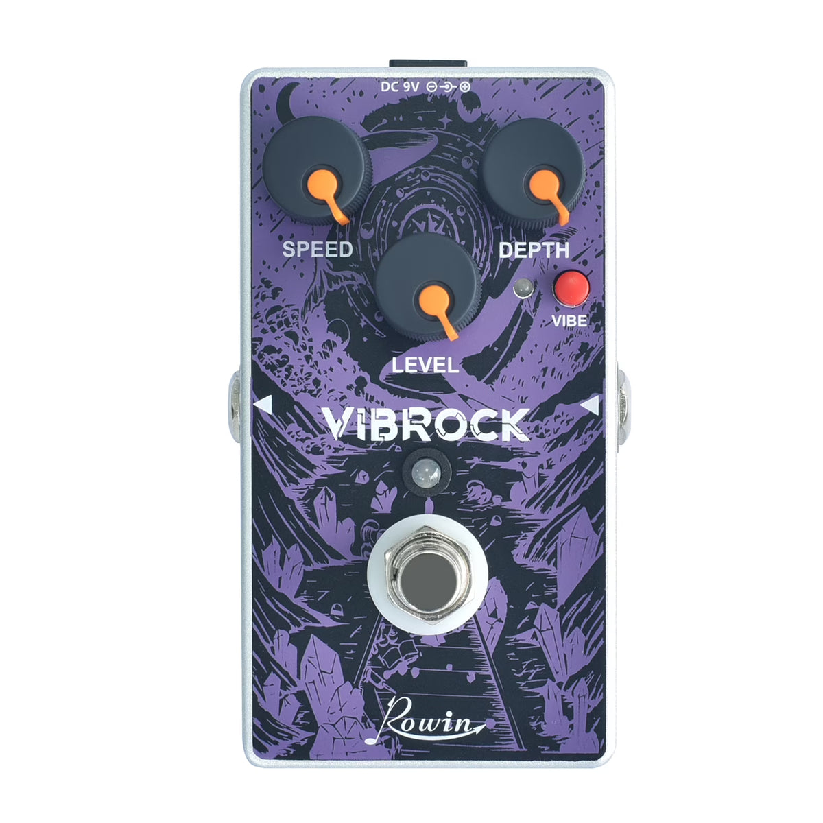 Chorus Guitar Effect Pedal with Speed Depth Control Knobs True Bypass Metal Shell Y648463