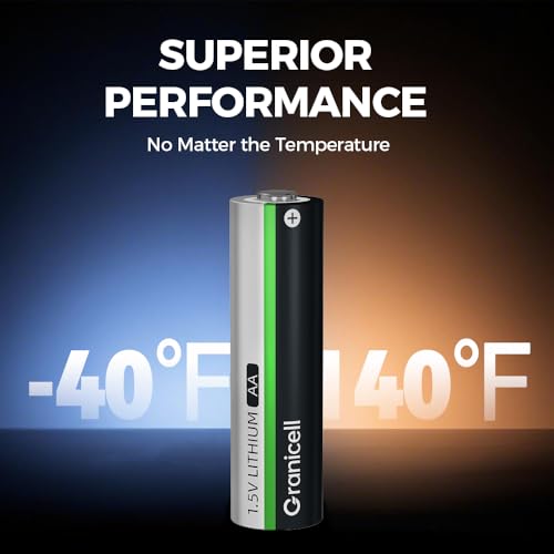 16-Pack 3500mAh Lithium AA Batteries 1.5V Non-Rechargeable I2690