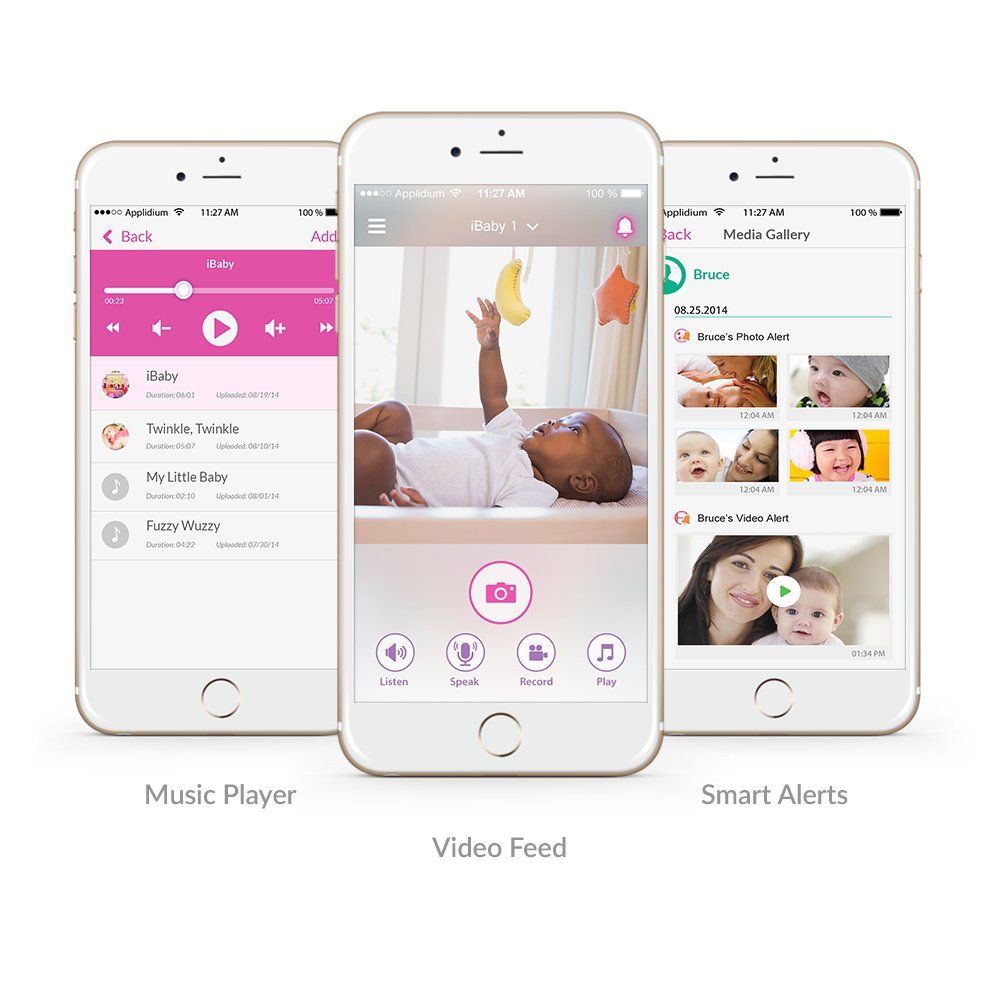 Wi-Fi Wireless Digital Baby Video Camera with Night Vision P1000
