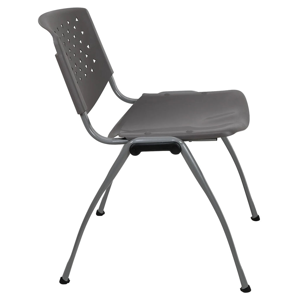 Gray Plastic Stack Chair G1686
