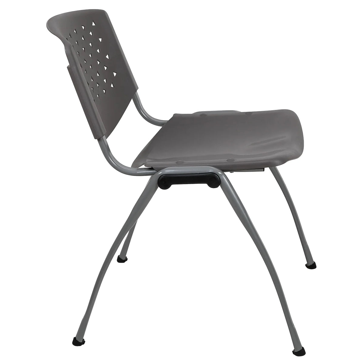 Gray Plastic Stack Chair G1686