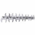 3/8" Drive 10 Piece Metric Crowfoot Wrench Set J37826
