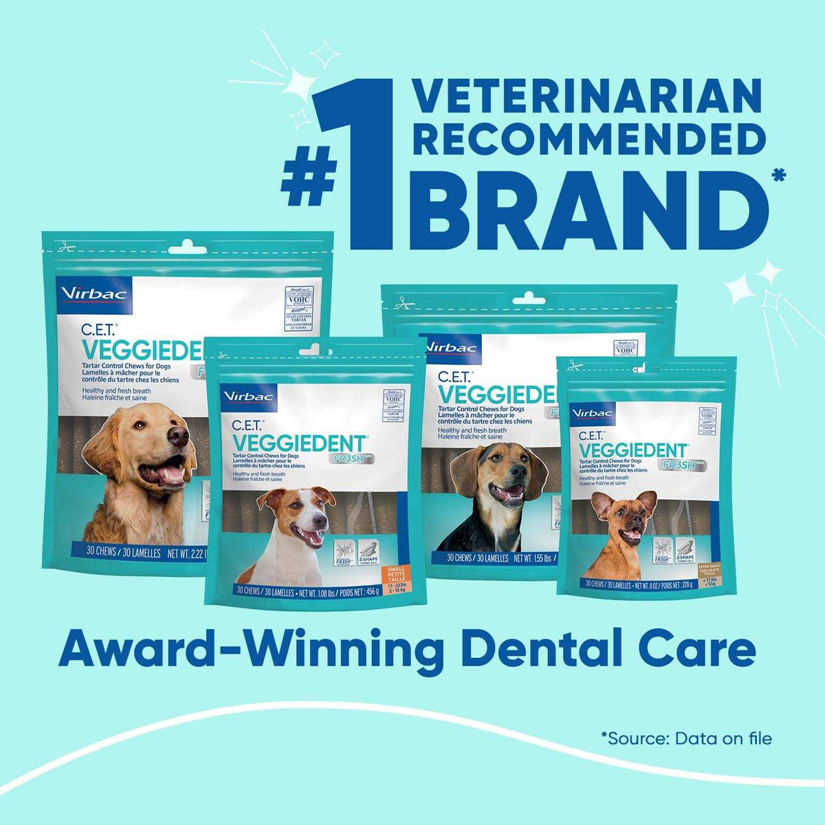 VeggieDent Tartar Control Chews for Dogs Y310849