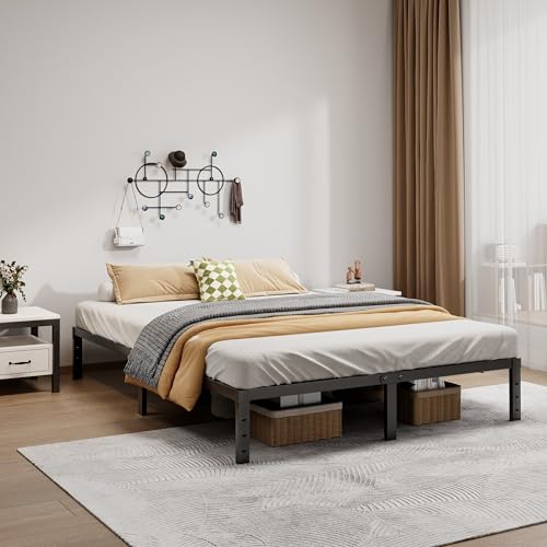 14 Inch Heavy-Duty Full Size Metal Bed Frame Y4840
