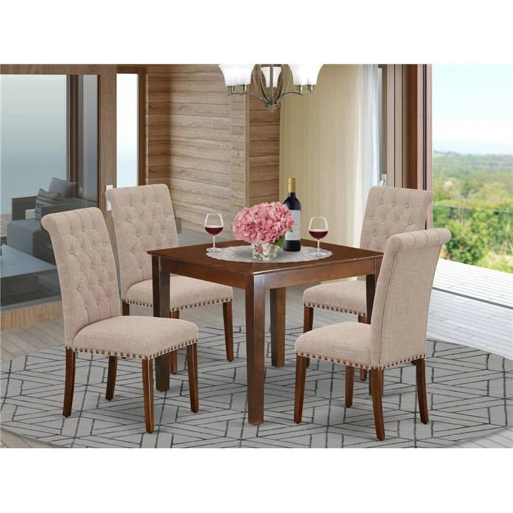 5 Piece Wood Dining Set U8094