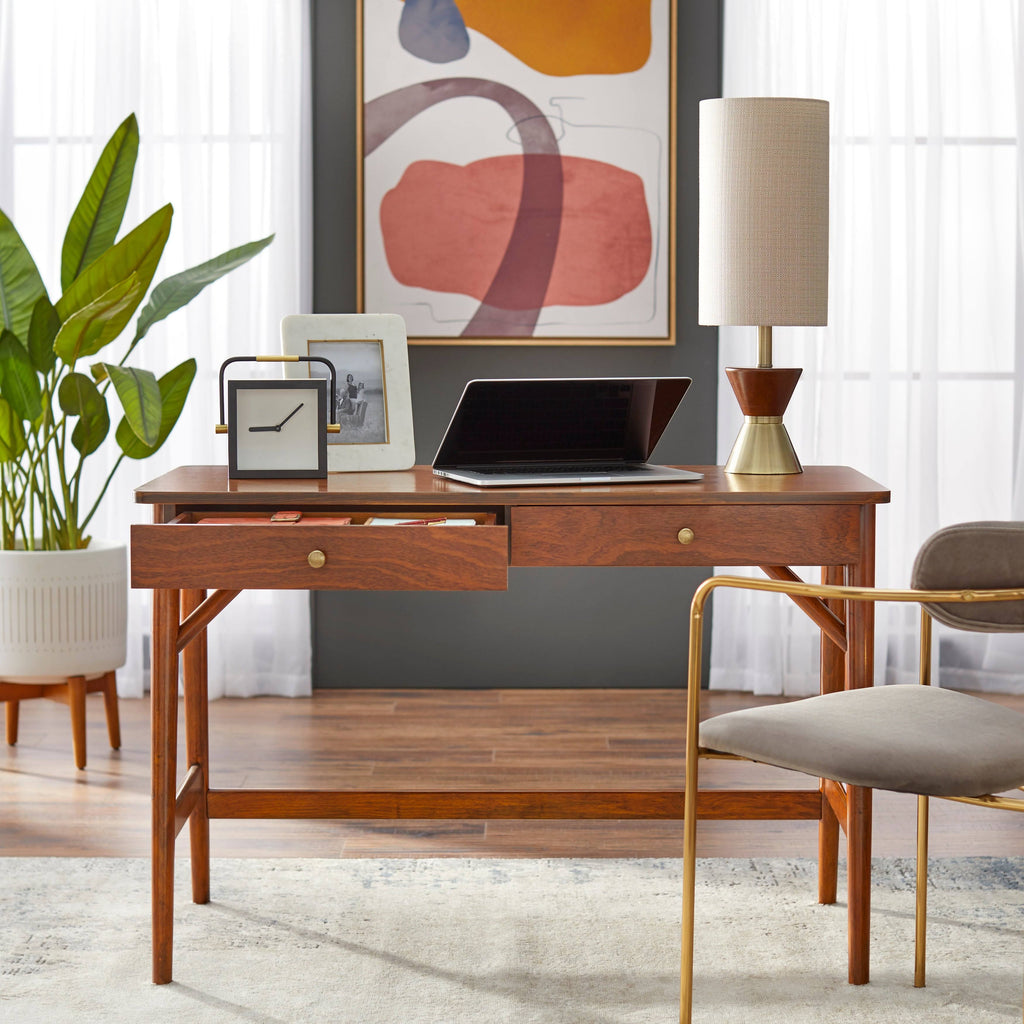 Walnut Mid-Century Desk F429843