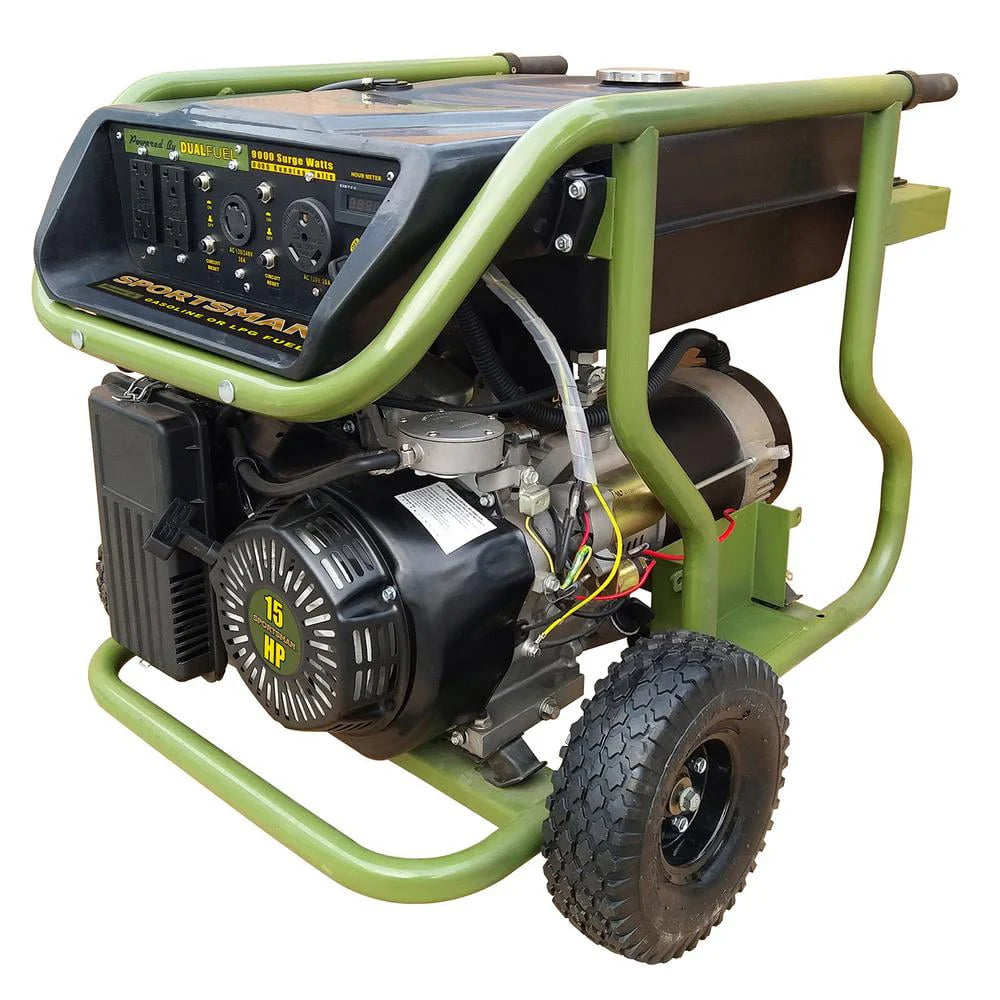 9000 Watt Dual Fuel Generator V868