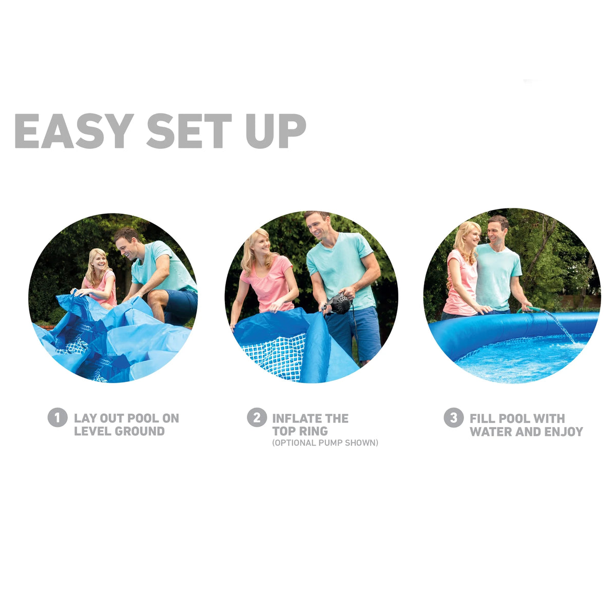 Easy Set Pool with Filter 13 Feet x 33 Inches P581730