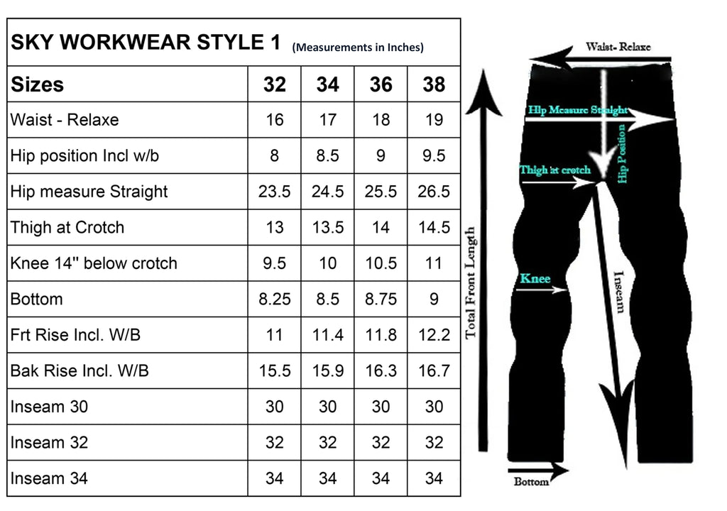 Khaki Carpenter Work Pants V15109
