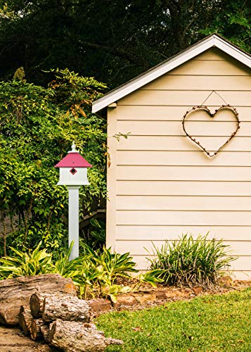 Hammered Copper Bird House Z26013