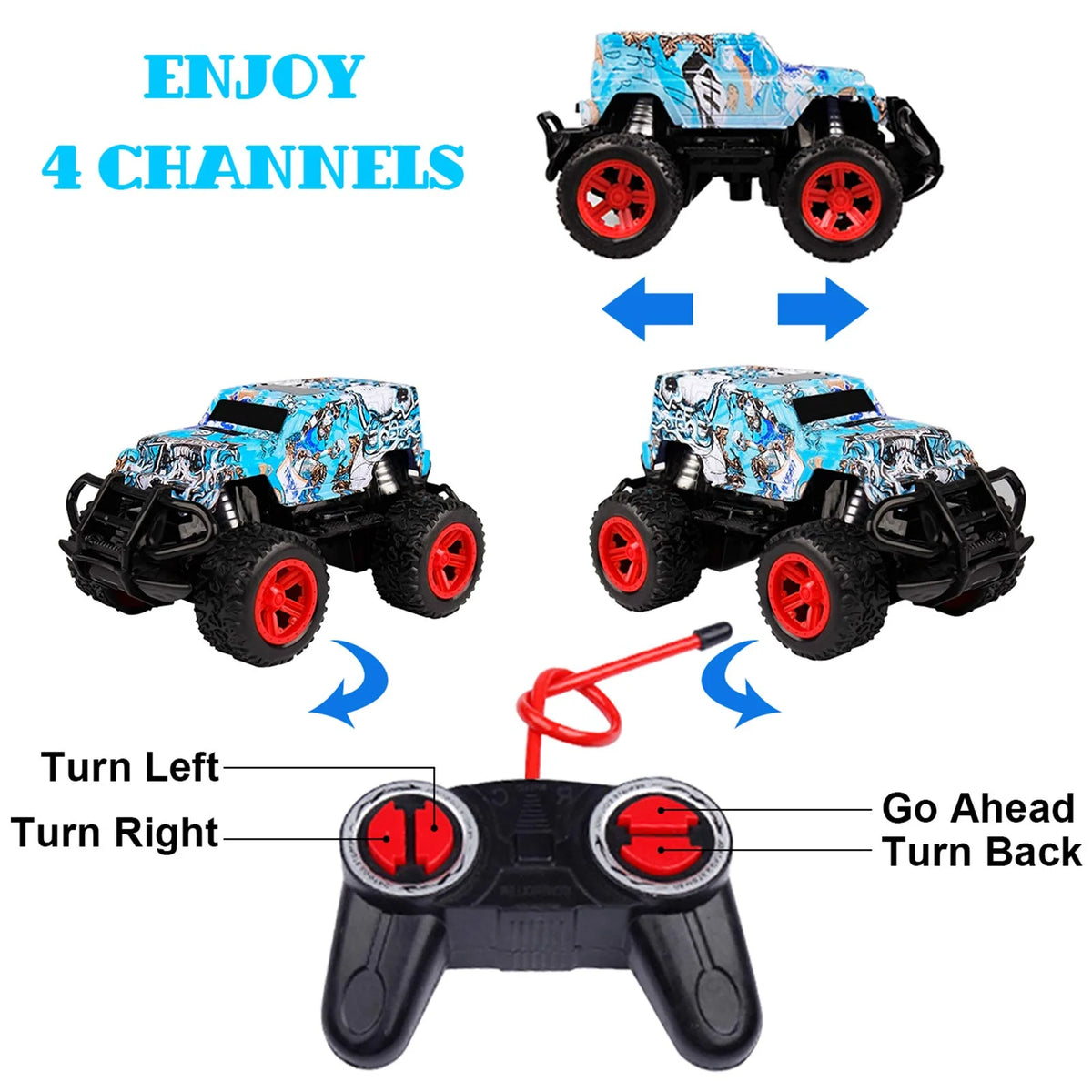Remote Control Car Toys Monster Trucks D347283