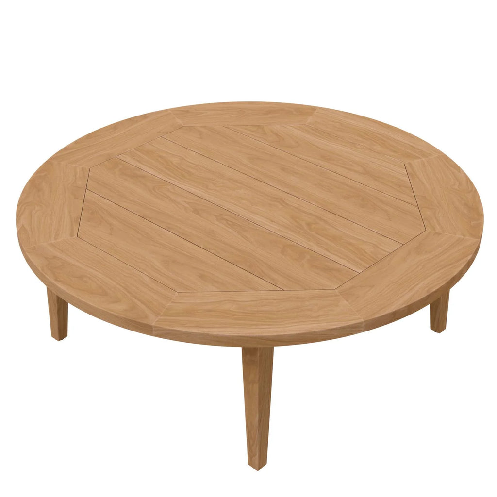 Round Teak Wood Coffee Table R11192