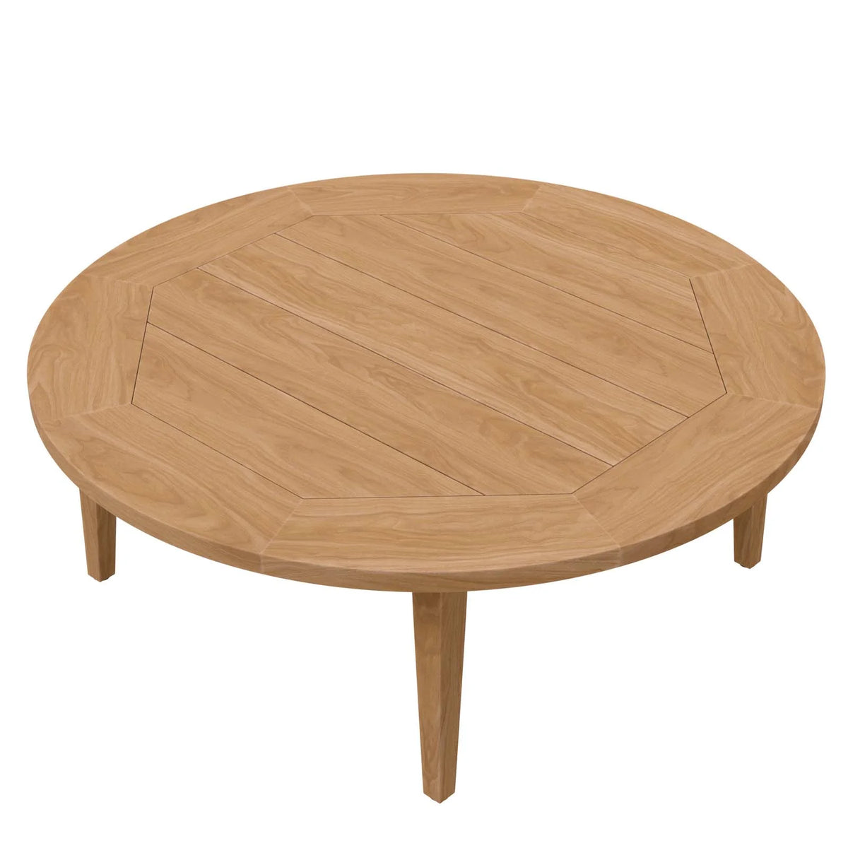 Round Teak Wood Coffee Table R11192