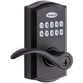 Iron Black Electronic SmartCode Lever U1360