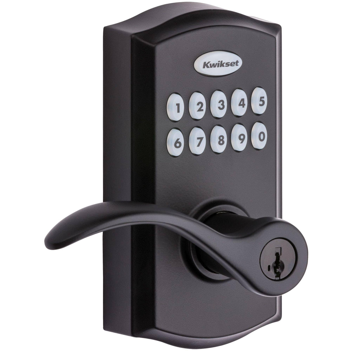 Iron Black Electronic SmartCode Lever U1360