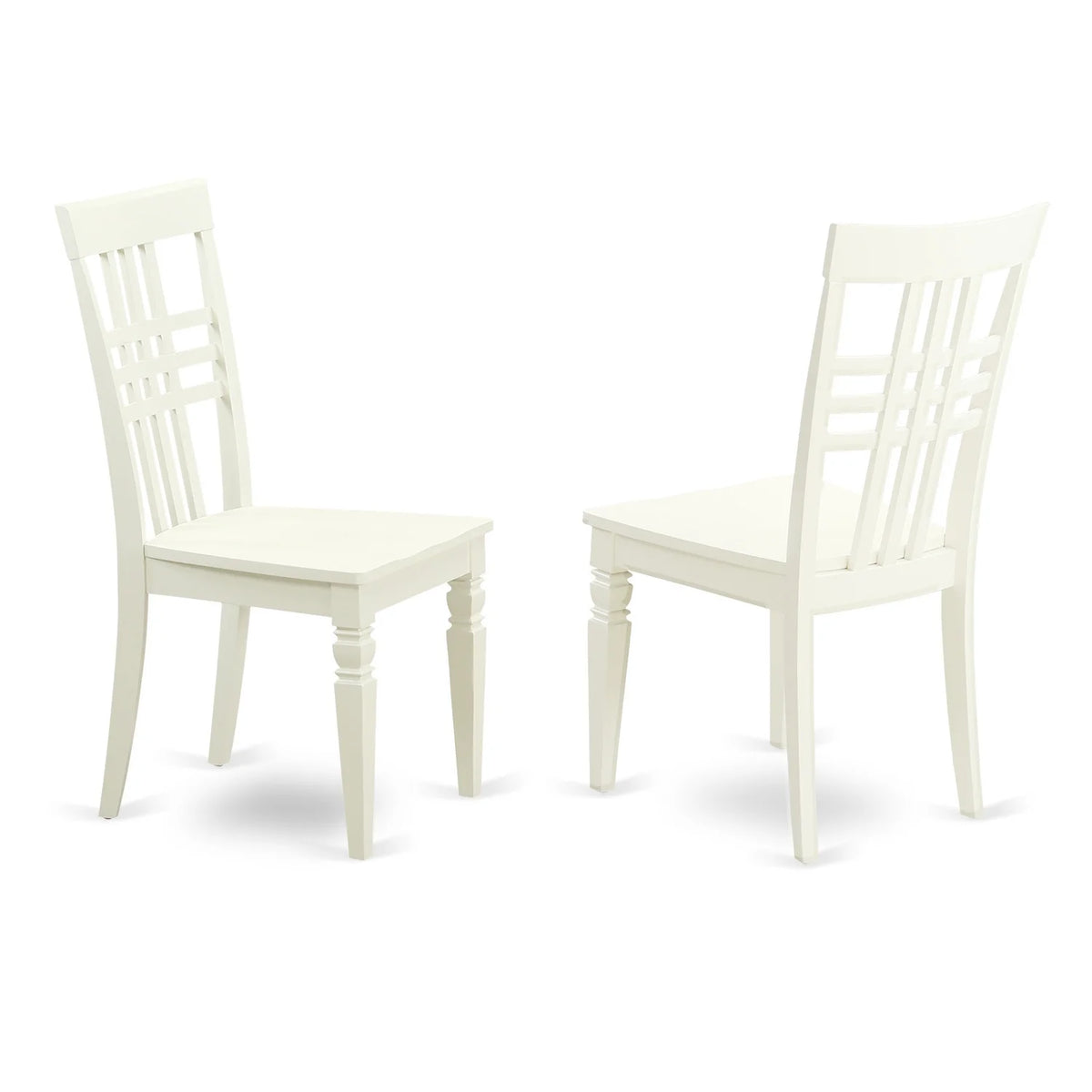 3 Pc Dining Table Set with Hard Wood Seat and Panel Back T5164