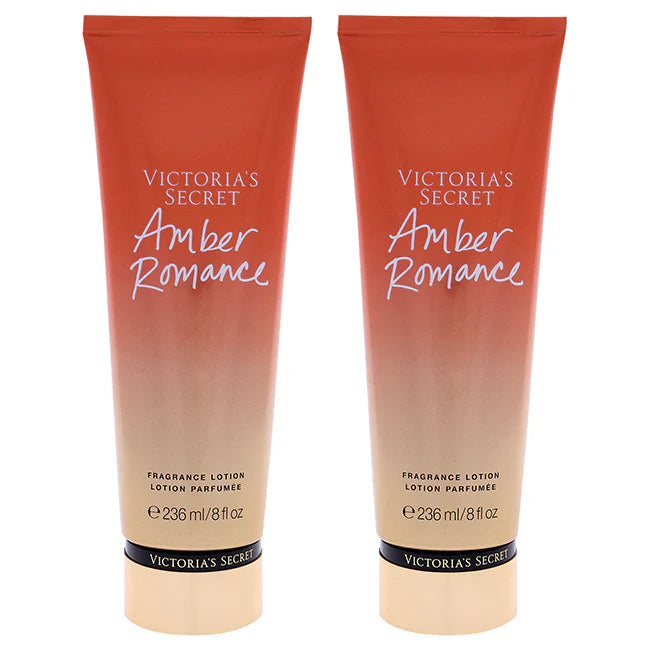 Amber Romance Fragrance Lotion, 8 oz Body Lotion, Pack of 2 R178574