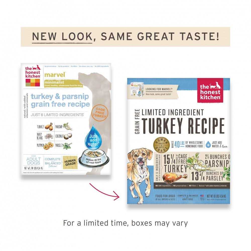 Grain Free Turkey Dehydrated Dog Food 4 lb G16939