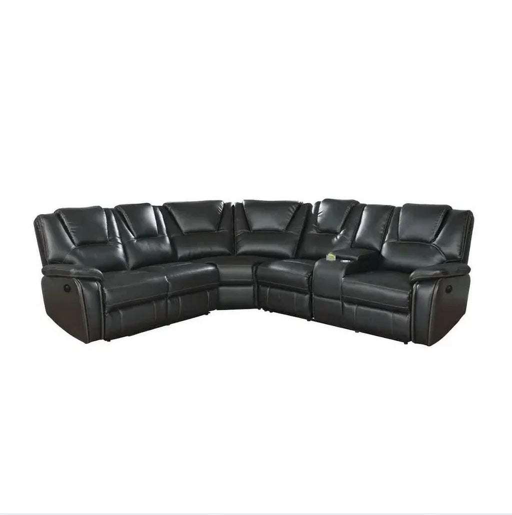 5 Piece Sectional Sofa with 2 Power Recliners C150