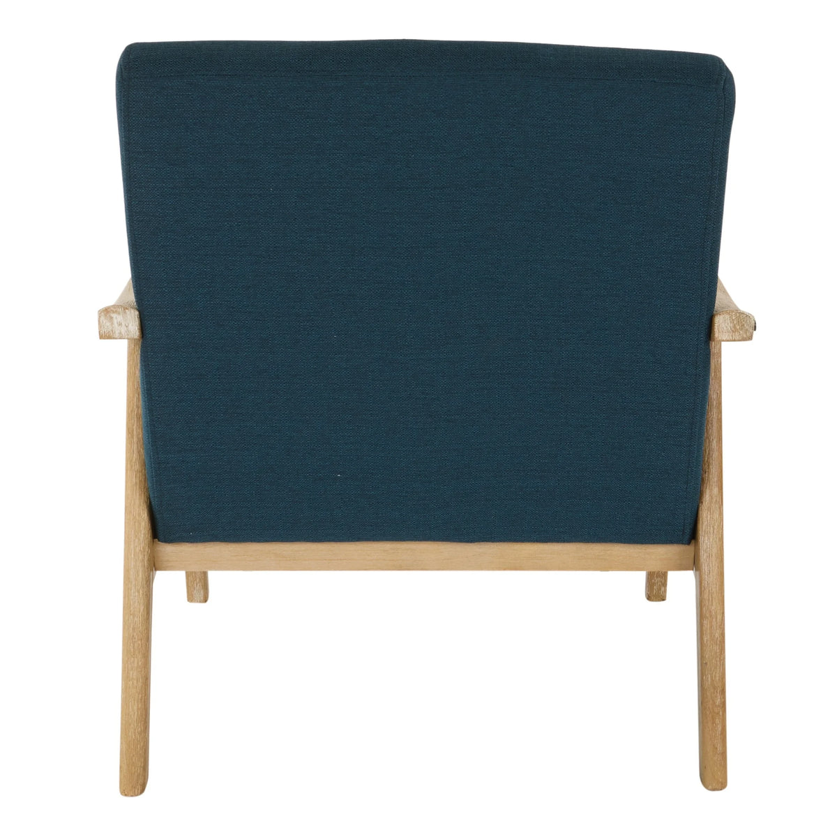 Navy Fabric Armchair X449