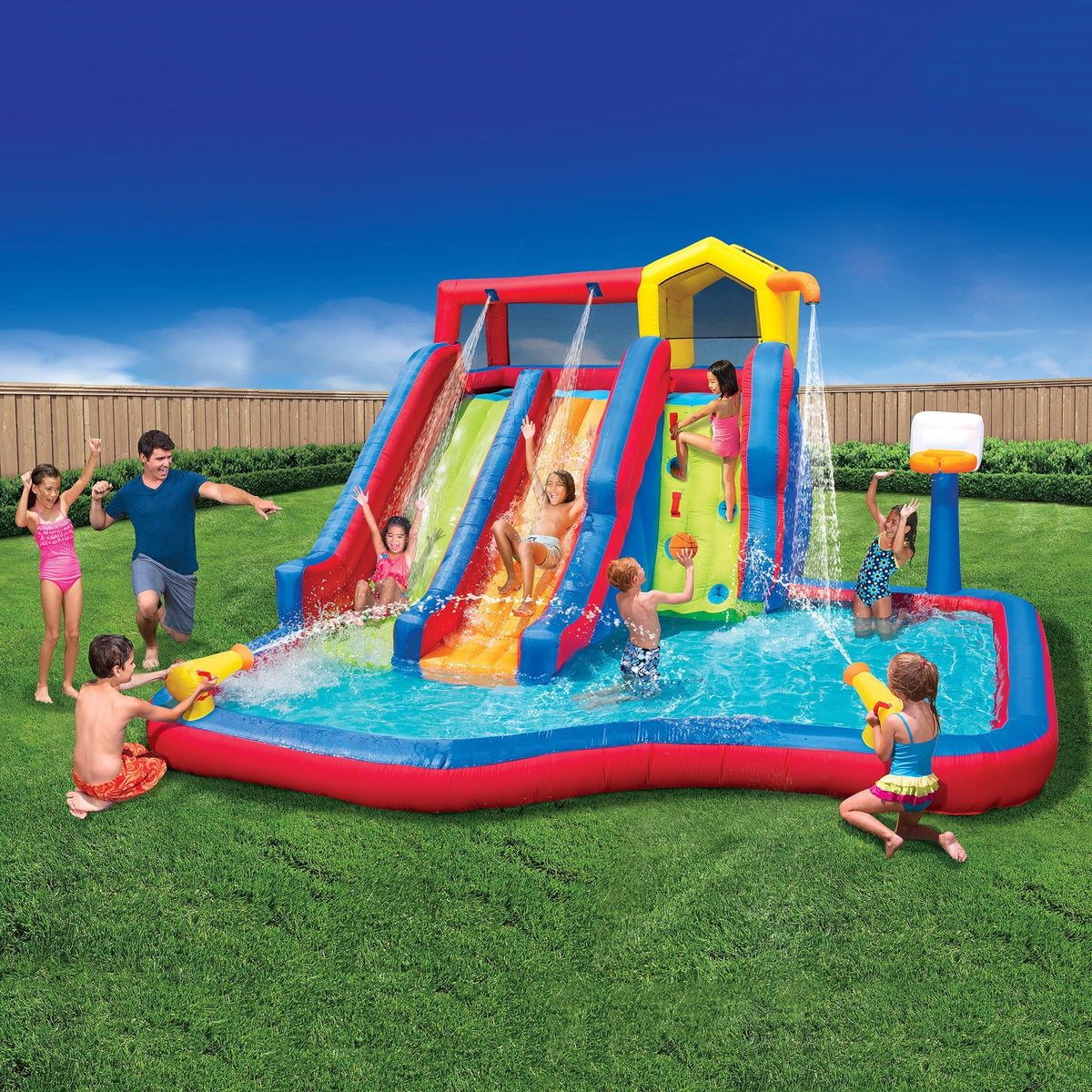 Giant Inflatable Water Slide Splash Park R1641