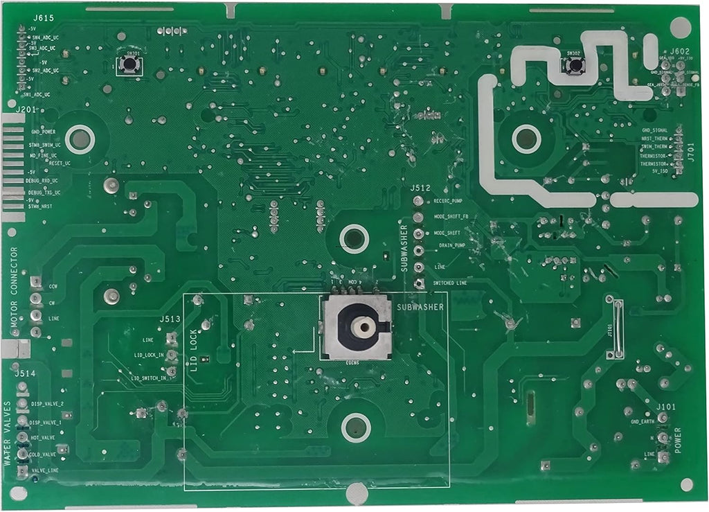 Remanufactured Laundry Washer Control Board A3054