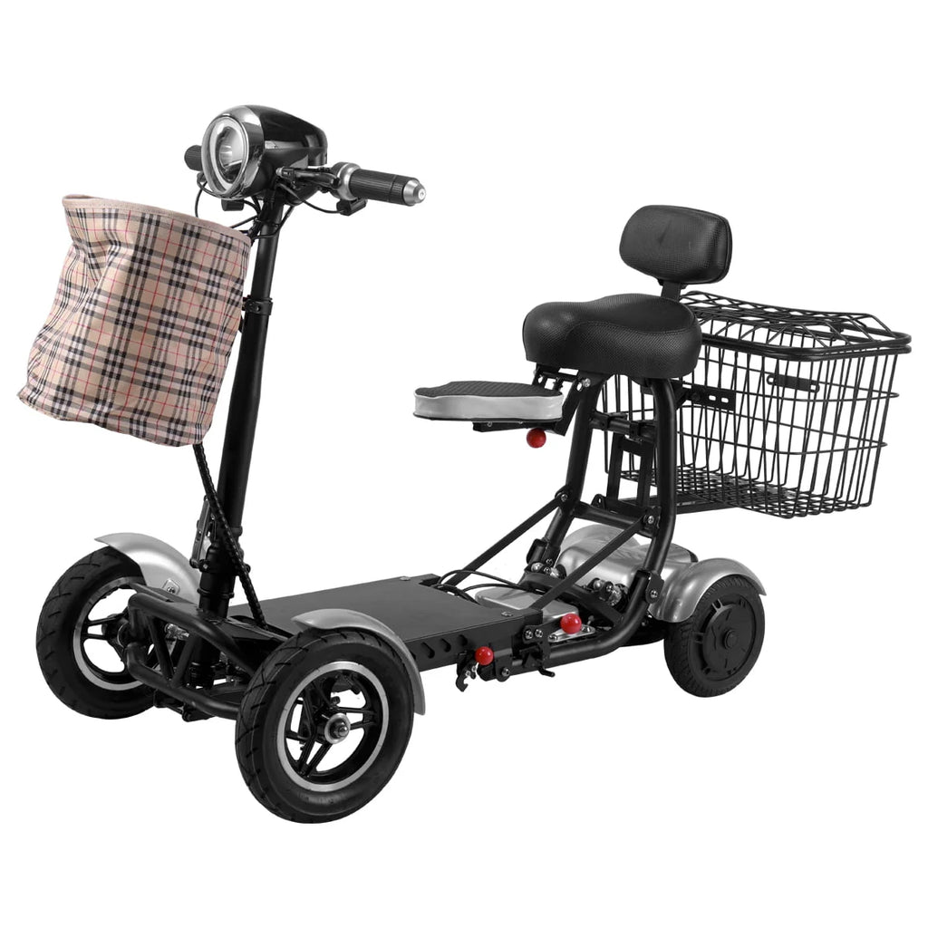 Heavy Duty Folding Power Scooter 300 lbs Capacity 12 Miles Z291