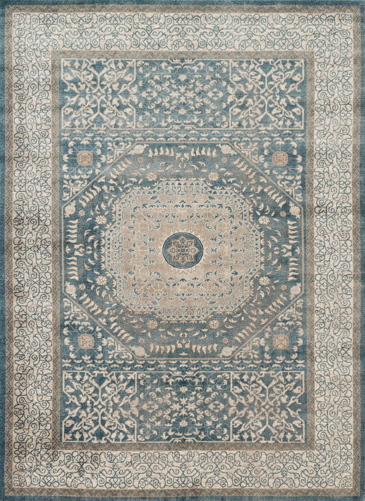 Blue Sand 7'10 x 10'6 Rug J8341