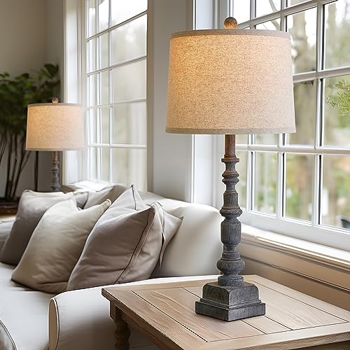 Vintage USB Table Lamps Set of 2 J893838