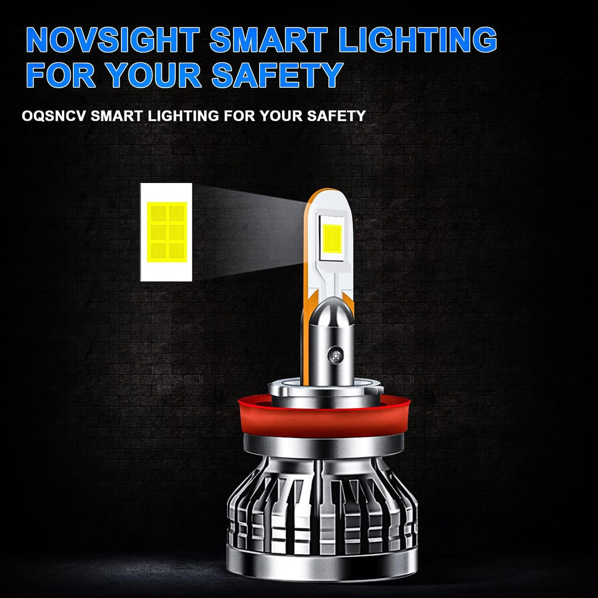 9005 High Beam H11 Low Beam LED Headlight Bulbs Conversion Kits, Pack of 4 Pack of 2 Y9051