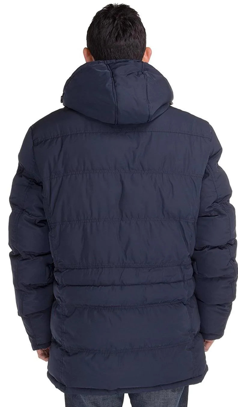 Navy Blue Down Jacket V9290