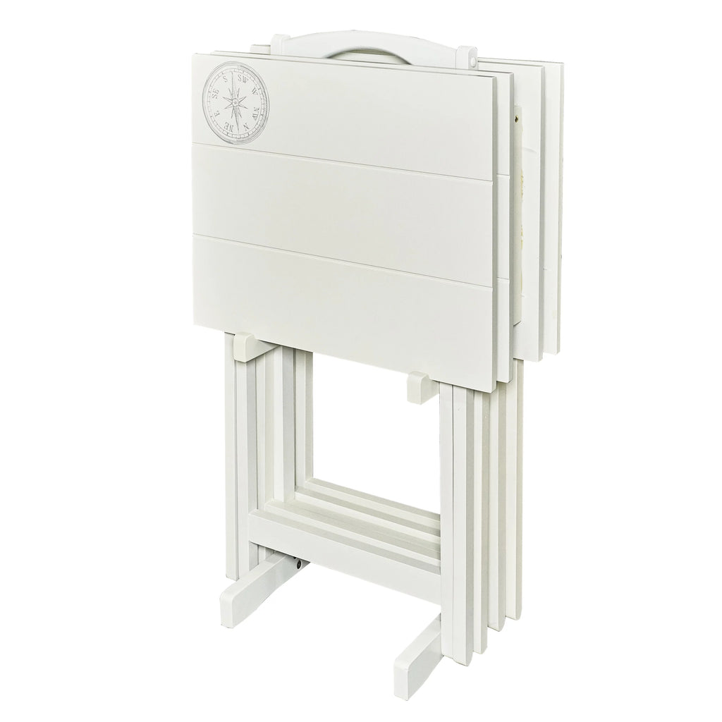 5-Piece Folding Tray Table Set P559303