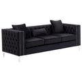 Nordic Haven Velvet Sofa W77542