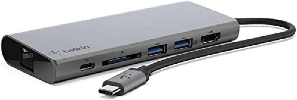 USB-C Hub with Tethered USB-C Cable G705