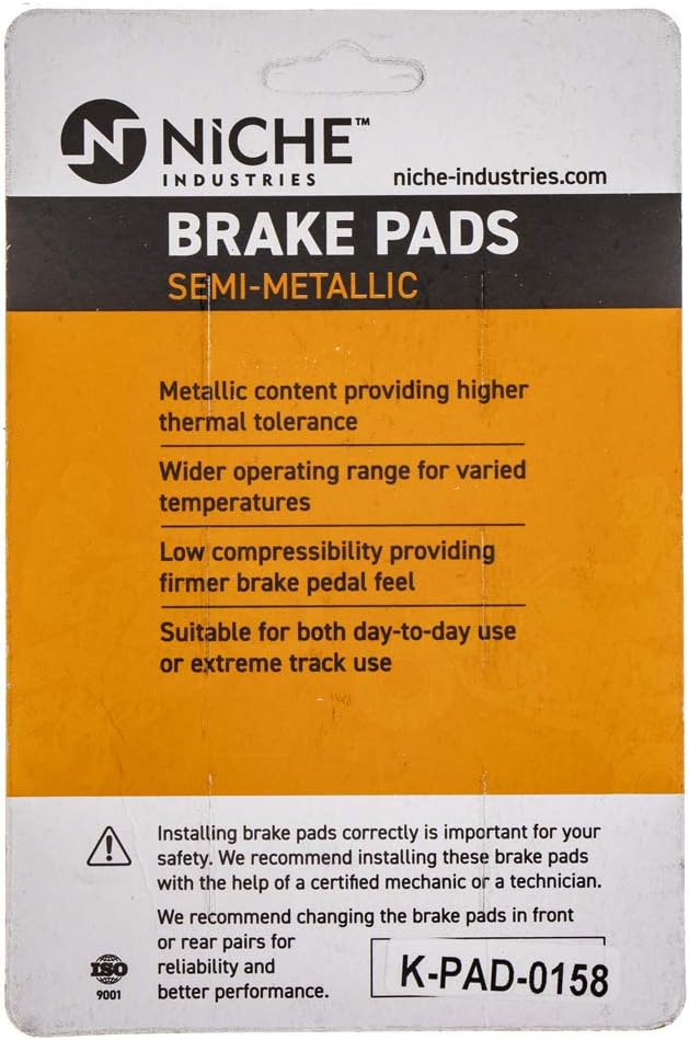 Semi-Metallic Brake Pad Set Pack of 2 C328780