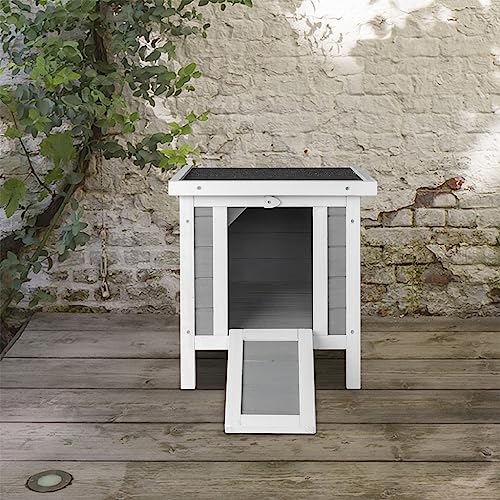 Weatherproof Wooden Cat House O530467